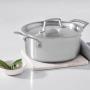 LE CREUSET - Panela Alta com Tampa 24cm Essential 3-Ply 53087240010000