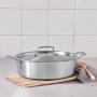LE CREUSET - Caçarola Baixa com Tampa 26cm Essential 3-Ply 53077260010000