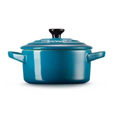LE CREUSET - Mini Cocotte Redonda 10cm Blue Riviera 71901100990100