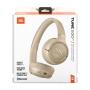 JBL - Auscultadores Bluetooth Bege T530BT