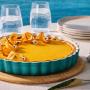 LE CREUSET - Forma Redonda Heritage para Torta 28cm Blue Riviera 71120280990001