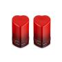 LE CREUSET - Set Saleiro e Pimenteiro Coração 130ml Cereza 89373130600003
