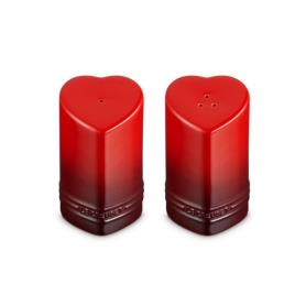 LE CREUSET - Set Saleiro e Pimenteiro Coração 130ml Cereza 89373130600003