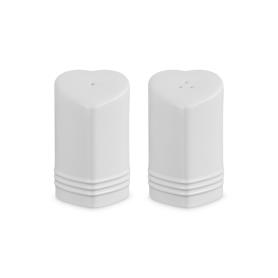 LE CREUSET - Set Saleiro e Pimenteiro Coração 130ml White 89373130100003