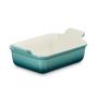 LE CREUSET - Travessa Heritage Retangular 19cm Blue Riviera 71102190990001