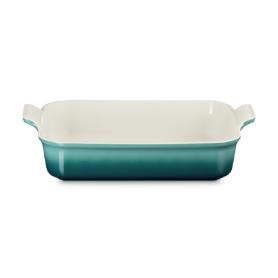 LE CREUSET - Travessa Heritage Retangular 32cm Blue Riviera 71102320990080
