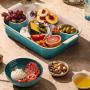 LE CREUSET - Travessa Heritage Retangular 32cm Blue Riviera 71102320990080