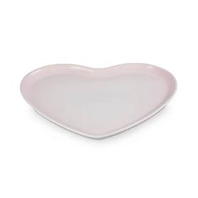LE CREUSET - Prato de Servir Coração 32cm Shell Pink 80616327770003