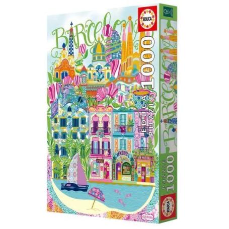 EDUCA - Puzzle 1000 Barcelona 20557