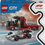 LEGO - Camião de Exposição de F1 com Carro de Corrida de F1 Audi 60493