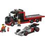 LEGO - Camião de Exposição de F1 com Carro de Corrida de F1 Audi 60493