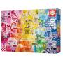 EDUCA - Puzzle 500 Colagem de Cores 20543