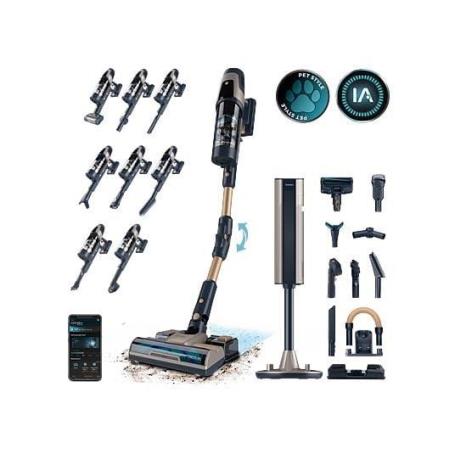CECOTEC - Aspirador Vertical Conga Rockstar RZ90 AI AquaPet Flex Connected A01_EU01_115941