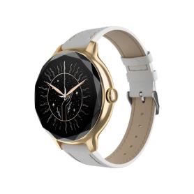 NOISE - Smartwatch Diva Pearl White wrb-sw-diva-lthr-gld_wht