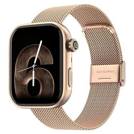 NOISE - Smartwatch Pro 6 AI Rose Gold Link wrb-sw-colorfitpro6-meshmtl-rgld_rgld