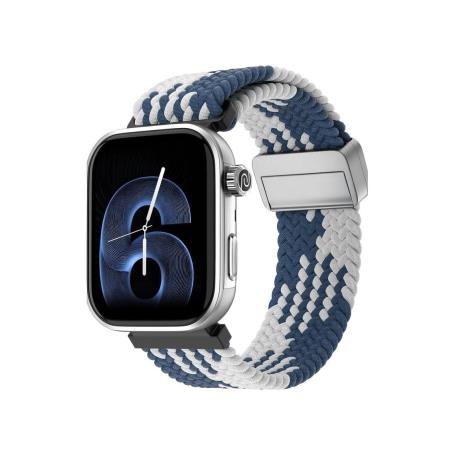 NOISE - Smartwatch Pro 6 AI Arctic Weave wrb-sw-colorfitpro6-ny-slvr_whtblu