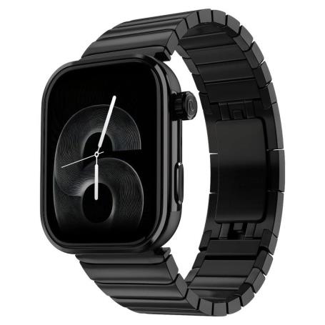 NOISE - Smartwatch Pro 6 MAX AI GPS Chrome Black wrb-sw-cfpro6max-glossymtl-gmtl_blk