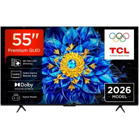 TCL - QD-MiniLED Smart Google TV 4K 55P8L