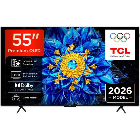 TCL - QD-MiniLED Smart Google TV 4K 55P8L