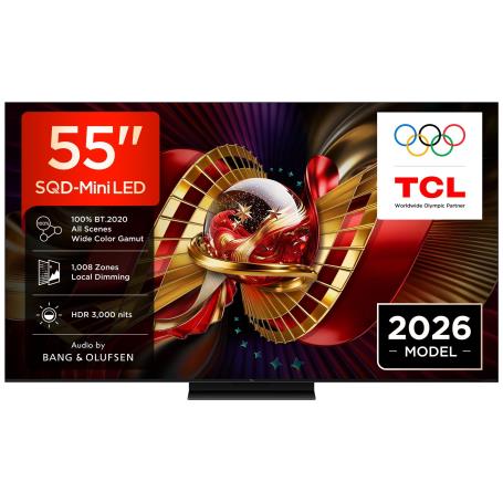 TCL - SQD-MINILED Smart GoogleTV B&O Sound 55C8L