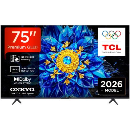 TCL - QD-MiniLED Smart Google TV 4K 75P8L