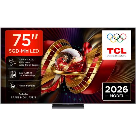 TCL - SQD-MINILED Smart GoogleTV B&O Sound 75C8L