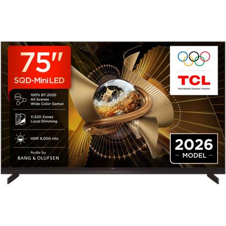 TCL - SQD-MINILED Smart GoogleTV Flat-Thin 75X11L