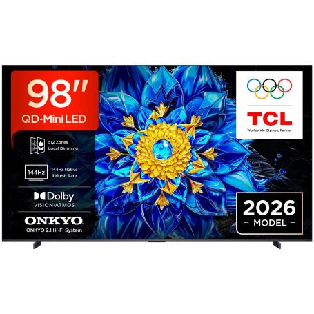 TCL - QD-MiniLED Smart Google TV 4K 98P8L
