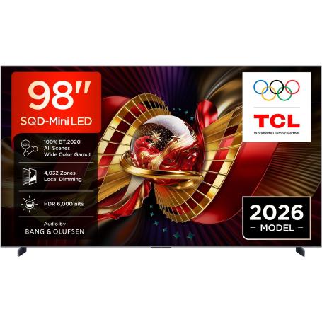 TCL - SQD-MINILED Smart GoogleTV B&O Sound 98C8L