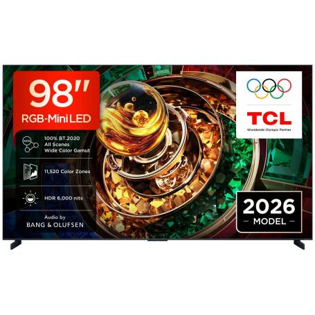 TCL - RGB-MINILED Smart Google TV B&O Sound 98RM9L