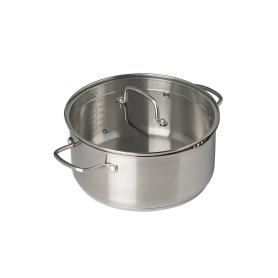 PYREX - Caçarola com Tampa Aço Inox 24cm SR24AEX/8042