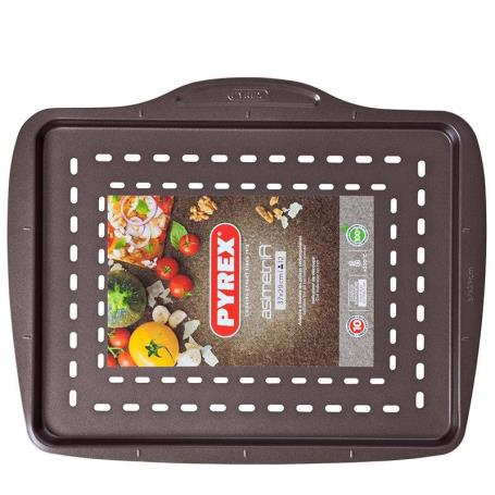 PYREX - Bandeja Retangular para Pizza 37cm AS37BZ0/7646