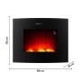 CECOTEC - Lareira Elétrica ReadyWarm 2650 Curved Flames Connected 5814