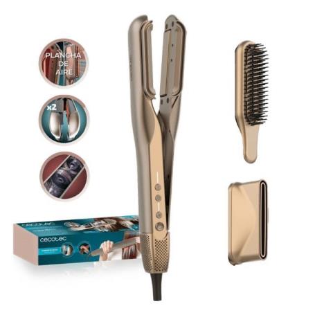 CECOTEC - Alisador de Cabelo AirLisse 2in1 ForceDry Duo A01_EU01_122387