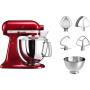 KITCHENAID - Robot de Cozinha Artisan 4,8L Vermelho Maçã 5KSM175PSECA