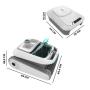 CECOTEC - Aspirador Robot de Piscina Conga Pooldroid 10000 TotalClean AquaSkater A01_EU01_113259