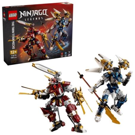 LEGO - A Dupla de Robôs Titãs 71870