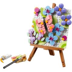 LEGO - Quadro de Decoração com Arte Floral 31390