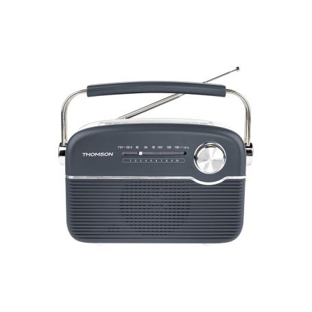 THOMSON - Radio BT Vintage&nbsp;Solar Cinzento RTS450BTG