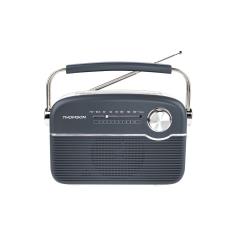 THOMSON - Radio BT Vintage&nbsp;Solar Cinzento RTS450BTG