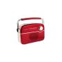 THOMSON - Radio BT Vintage&nbsp;Solar Vermelho RTS450BTR