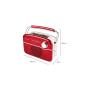 THOMSON - Radio BT Vintage&nbsp;Solar Vermelho RTS450BTR