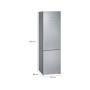 SIEMENS - Combinado No Frost IQ300 KG39NVIDG