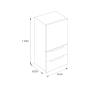 MIDEA - Combinado Vidro Cinzento MDRB542BIE70 153440000