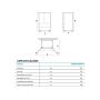 MIDEA - Combinado French Door Vidro Cinzento MDRF705BIE70 153380000