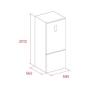 TEKA - Combinado RBF 88695 SLN SS 113400052
