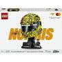 LEGO - Capacete McLaren Mastercard F1 Team de Lando Norris 43023&nbsp;