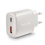 NGS - Carregador de Parede 45W USB-C + USB-A EON45WWHITE-B2C