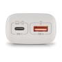 NGS - Carregador de Parede 45W USB-C + USB-A EON45WWHITE-B2C