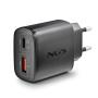 NGS - Carregador de Parede 45W USB-C + USB-A EON45WBLACK-B2C